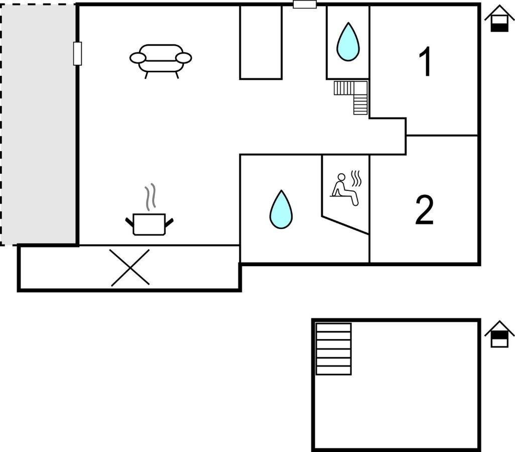 2 Bedroom Nice Home In Dagebüll Екстериор снимка